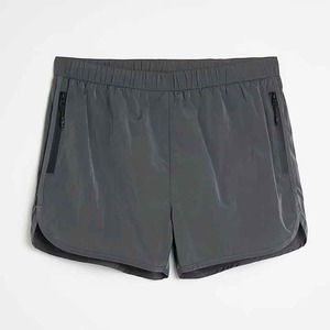 Pantalones cortos informales para hombre, pantalones cortos de malla transpirables de talla grande con estampado personalizado de color sólido para hombre, adecuados para tiendas de surf - Product Image 3