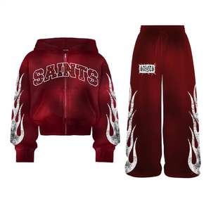 Winter 2026 Exclusive Custom Tracksuit Set Oversized <b>Sweatshirt</b> with Your Brand Logo and Full Custom Options - Product Image 1