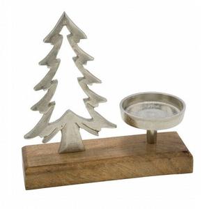 Fabriqué à la main Unique Design arbre de noël forme bougeoir ornement décoratif matériau de haute qualité Durable décor à la maison - Product Image 2
