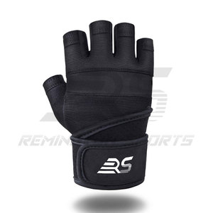 Bon usage, gant de Sport demi-doigt, d'entraînement, de Fitness, d'haltérophilie, pour la conception de vos propres gants de gymnastique d'haltérophilie - Product Image 1
