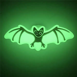 Parche de PVC personalizado en 3D que brilla en la oscuridad, logotipo de goma iluminado con bordado de encaje, diseño de logotipo personalizable - Product Image 1