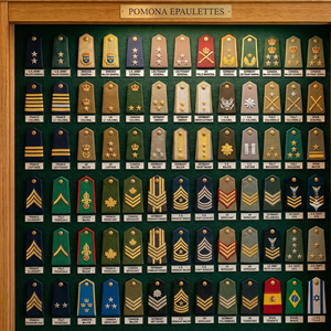 Épaulettes personnalisées pour uniforme, épaulettes tactiques, accessoires d'uniforme de cérémonie - Pomona International - Product Image 1