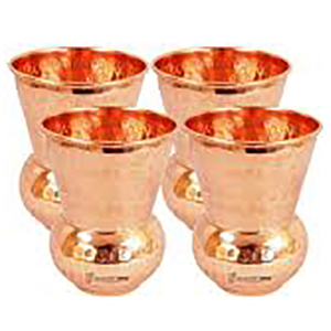 Vendeur chaud cuivre inoxydable cuivre vin martelé gobelet servant cuisine brillant gobelet en verre - Product Image 1