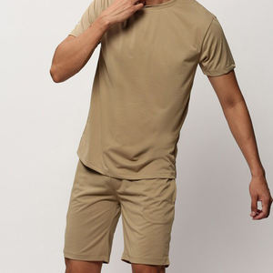 Conjunto de Pantalones Cortos para Hombre, Verano, Algodón Personalizado, Transpirable, Conjunto de Dos Piezas, Top de Moda, Conjunto Deportivo de Verano - Product Image 3