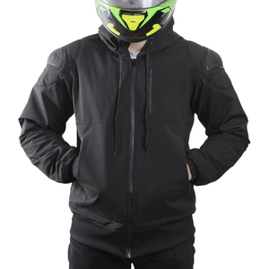 เสื้อฮู้ดสำหรับขี่มอเตอร์ไซค์ผู้ชาย แผ่นป้องกัน ผ้าทนทาน ซับในนุ่ม สวมใส่กระชับ ปรับแต่งลายพิมพ์ได้ - Product Image 3