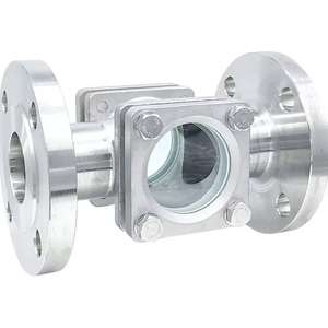 זכוכית צפייה תעשייתית עם גוף מפלדת אל-חלד WCB לתצוגה בצנרת - Product Image 4