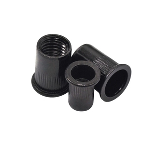Tuerca Remachable de <span class=keywords><strong>Rosca</strong></span> Vertical, Cabeza Plana, Acero al Carbono, Óxido Negro, Zincada, Alta Resistencia, Uso Automotriz, Clase 10, Venta de Fábrica - Product Image 3