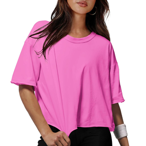 Cómodo Top corto para mujer Nueva moda Top corto para mujer a la venta Transpirable Servicio OEM Top corto para mujer - Product Image 4