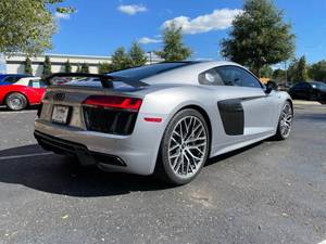 BEST OFFER USED 2017-2022 AUDls R-8 A W D 5.2L V-10 Plus Turrb0 2dr Coupe <b>Leather</b> Dark - Product Image 3