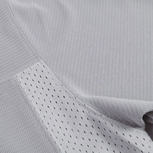 Maillot de football unisexe personnalisé, dernier style, 100 % maille/polyester, anti-bactérien, col en V, manches courtes, été - Product Image 4