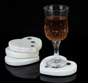 New Arrival Eco-Friendly Stone <b>Table</b> <b>Coasters</b> Natural Pebble <b>Coasters</b> for Drinks Decorative Stone <b>Coasters</b> for Coffee <b>Tables</b> - Product Image 3