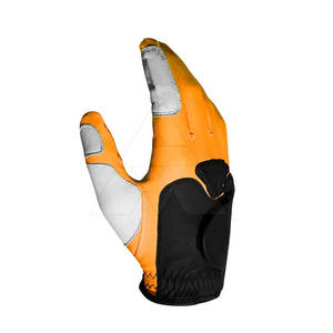 Guantes de golf de piel de oveja para deportes al aire libre Guantes de golf para adultos de color de contraste de calidad superior - Product Image 6