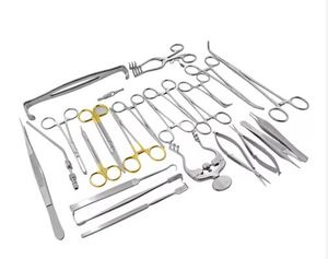 Juego de Instrumentos Quirúrgicos de Acero Inoxidable para Fístula Arteriovenosa, 67 Piezas, con Logotipo Personalizado, para Clínica, Hospital, UCI - Product Image 1
