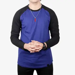 남성용 T 셔츠 긴 소매 하이 퀄리티 경량 멋진 셔츠 남성 도매