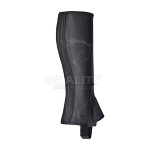 Chaps d'équitation en cuir durable pour hommes et femmes Chaps d'équitation confortables et élégants - Product Image 2