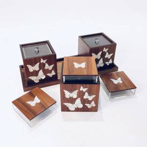 Caja de regalo de dulces de Ramadán de madera de nuevo artículo con incrustaciones de fregona caja de regalo decoración del hogar mayoristas de Vietnam - Product Image 1