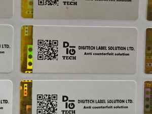 Etiquetas Adhesivas Personalizadas de Papel Holográfico para Embalaje y Protección de Marca con Película Holográfica - Product Image 2