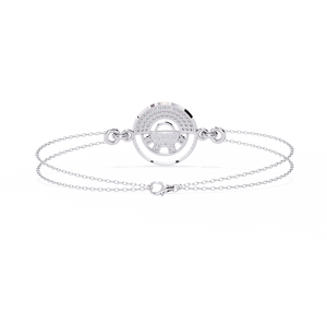 Magnifique bracelet et jonc en or 18 carats avec diamants de laboratoire, accessoire de bijouterie luxueux - Product Image 3