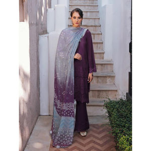 Salwar Kameez Robe décontractée pour femme pour la fête disponible à la vente en gros de haute qualité avec broderie florale personnalisée - Product Image 5