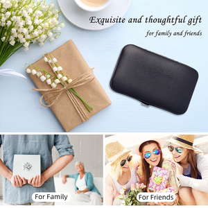 Kit de pinces à sourcils de qualité supérieure 8 pièces ensemble de pinces à sourcils de qualité supérieure kit d'outils de maquillage d'épilation avec étui - Product Image 4