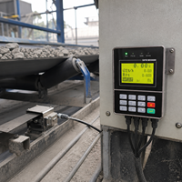 0-32767 T/h 0.02% Pengontrol Penimbangan Timbangan Sabuk Akurasi Tinggi dengan RS485 Modbus RTU untuk Penimbangan Dinamis Konveyor