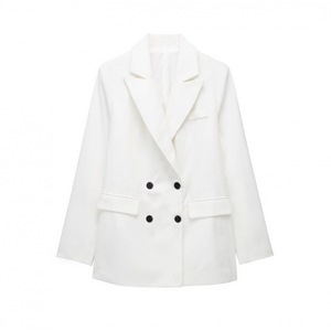 Conjunto de <span class=keywords><strong>Traje</strong></span> de <span class=keywords><strong>Mujer</strong></span> para Primavera/Verano 2025, Estilo Casual, <span class=keywords><strong>Lino</strong></span>, Blazer de Manga Larga, Chaleco y Pantalones - Product Image 4