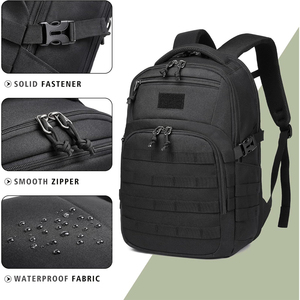 Mochila táctica multiusos con opciones de logotipo personalizado Soporte de malla transpirable y materiales duraderos para exteriores - Product Image 2