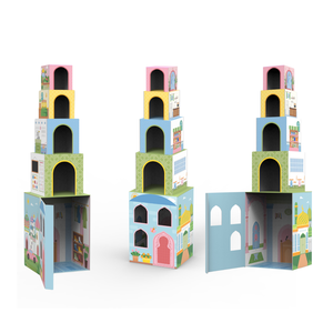 Eid <b>Gift</b> for <b>Muslim</b> Families, Build & Play Houses Stacking Houses - Product Image 3
