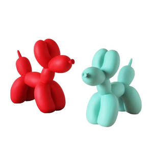 Modern Resin Crafts Dog <b>Balloon</b> Dcor Modern Style Resin Material Dog <b>Balloon</b> <b>Decoration</b> - Product Image 1