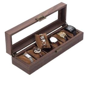 Conjunto moderno de dos cajas de joyero de madera metálica dorada con joyero tradicional de trabajo de latón para caja de accesorios de joyero - Product Image 2