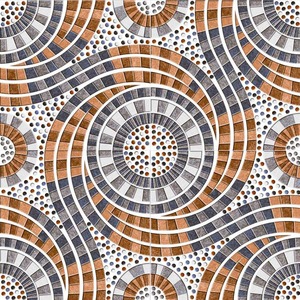 La série de poinçon a gravé les tuiles en céramique de stationnement conception extérieure vitrée bon marché de 300x300mm - Product Image 3