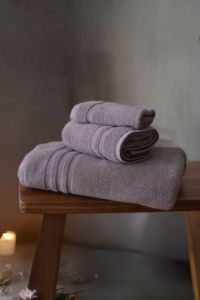 MS Home Hot Sale 100% Cotton Luxury Face Washcloth & <b>Bath</b> <b>Towel</b> 6-Piece <b>Set</b> Quick-Dry Sustainable Spa <b>Towels</b> - Product Image 2