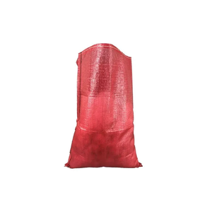 Bolsa de plástico roja tejida PP 25kg 50kg para almacenamiento de fertilizantes Impresión flexográfica en Vietnam - Product Image 3