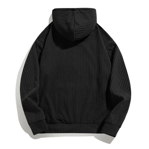 Pearson OBM Sweat à capuche rétro en velours pour homme Printemps Automne Light Core Sweat à capuche décontracté Streetwear avec impression en silicone - Product Image 2