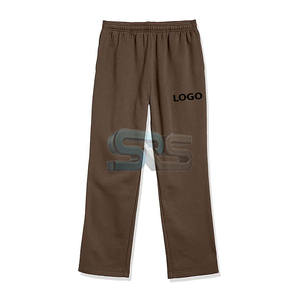 2025 dernière mode lavé hommes pantalons coton survêtement pantalons de survêtement lourd polaire Streetwear taille moyenne ajustement avec Logo personnalisé - Product Image 3