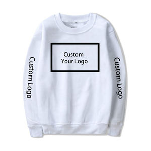 Gran oferta de alta calidad, sudadera de gran tamaño de manga larga para hombre ligera con estampado de logotipo personalizado profesional para hombre - Product Image 1