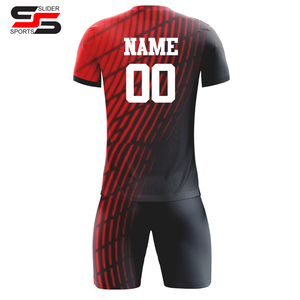 Conjunto de ropa deportiva de secado rápido Unisex para adultos y niños, camisetas de fútbol personalizadas, conjuntos deportivos deslizantes de entrenamiento de equipo - Product Image 6