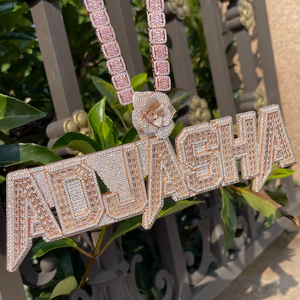 100% testeur de diamant passé personnalisé ailes d'ange Photo S925 argent 10k 14k 18k or massif glacé VVS Moissanite mémoire pendentif - Product Image 1