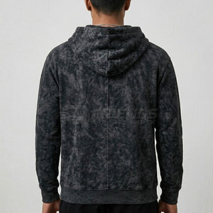 Sweat-shirts tendance pour hommes, effet délavé, 100% coton, légers, séchage rapide, tissu doux de qualité supérieure, aspect délavé, parfaits pour les occasions décontractées - Product Image 4