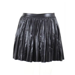 Jupe moulante en cuir pour femme, taille naturelle, longueur genou, coupe ajustée, antistatique, style urbain pour soirée décontractée et élégante - Product Image 1