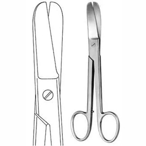 กรรไกรตัดผ้าพันแผลสแตนเลส18ซม. มาตรฐานป้องกันสนิมใช้ซ้ำได้รับประกัน5ปี - Product Image 3