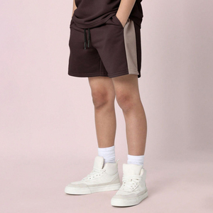 Conjuntos de Ropa Casual de Verano 2026 para Niños, Personalizados, de Poliéster, Camiseta de Manga Corta y Pantalones Cortos, Diseño Sólido con Estampado, ODM - Product Image 3