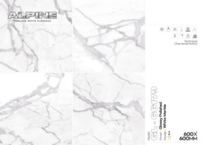 กระเบื้องพอร์ซเลนขัดเงาลายเส้นสีเทาขนาด24x24นิ้วกระเบื้องเคลือบเงา GL-66179เงาขนาด60x60ซม. สำหรับห้องนั่งเล่นและห้องนอน - Product Image 3