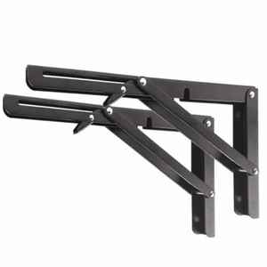 Heavy Duty Mild Steel <b>Folding</b> <b>Shelf</b> <b>Bracket</b> for Fabrication Services - Product Image 5