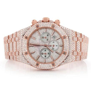 Buena calidad Hip Hop personalizado Iced out Moissanite Diamond Watch para hombres VVS Diamond Watch regalo - Product Image 5