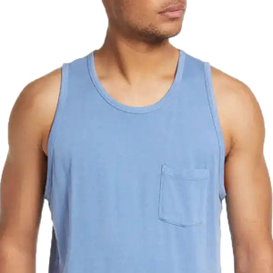 Débardeur pour homme à la mode en gros avec étiquette personnalisée, design tendance et professionnel pour la demande des clients - Product Image 3