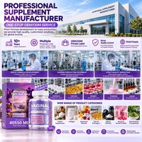 Fournisseur en gros de capsules à base de plantes Manjakani Kacip Fatimah pour le bien-être quotidien des femmes, 60 pièces, équilibre du pH, ODM