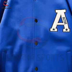 Wholesale Letterman <b>Jacket</b> Men Custom High Quality <b>Vintage</b> Streetwear Winter Blank <b>Varsity</b> <b>Jacket</b> Best Manufacturer - Product Image 3