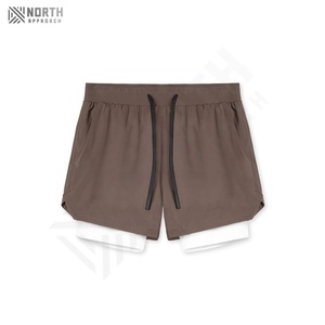 Trajes de Baño de Verano para Hombre, Shorts de Baño Ajustados de Secado Rápido con Forro de Compresión y Bolsillos con Cremallera - Product Image 2