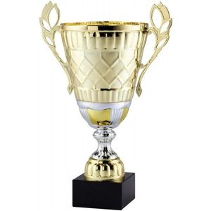 Trophée en métal moderne poli brillant utilisé dans les compétitions annuelles de haut niveau et les spectacles de récompenses culturelles - Product Image 5